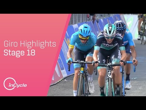 Giro d'Italia 2018 | Stage 18 Highlights | inCycle