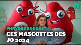 Les Phryges rouges, mascottes des JO 2024 ont été dévoilées