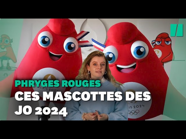 Paris 2024 - Mascotte - Ça veut dire quoi les Phryges ? - Vidéo