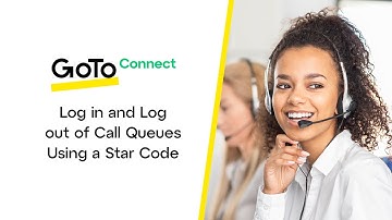 Log in and Log out of Call Queues with a GoTo Star Code