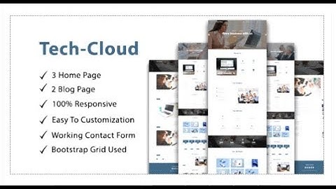 Tech-Cloud One Page Multipurpose/parallax | Themeforest Templates