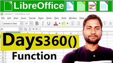 days360() | calc days360 function | how to work days360() |calc| libreoffice |libreoffice kya hai |