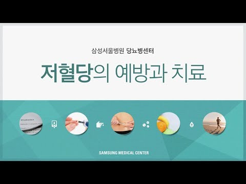 저혈당의 예방과 치료[환자설명자료]