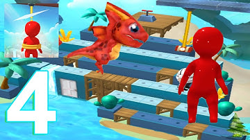 Rope Cut Rescue Hero Gameplay Walkthrough Part 4 All Levels (IOS/Android)