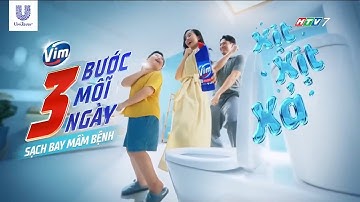 TVC Vim - Ba bước mỗi ngày, sạch bay mầm bệnh (30s, 11/2025)