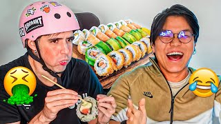 Probe Sushi Por PRIMERA VEZ, sale mal