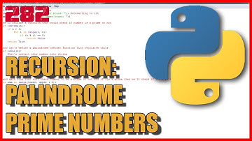 PYTHON Recursion - Palindrome prime numbers
