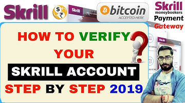 How to Verify Skrill Account step by step hindi/urdu | Online Payment Gateway