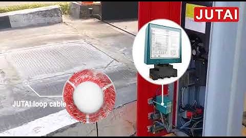 JUTAI LD-100 loop detector test of trucks