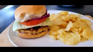 How To Make Chicken Burger.