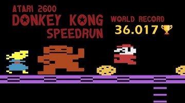 Atari 2600 Donkey Kong 1 Loop 36.017 WR