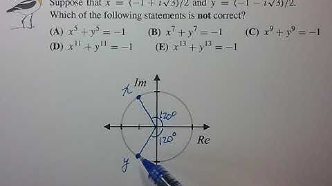 AMC Complex Nums Example 2