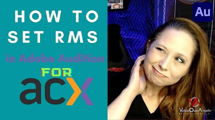 How to set the RMS for ACX in Adobe Audition