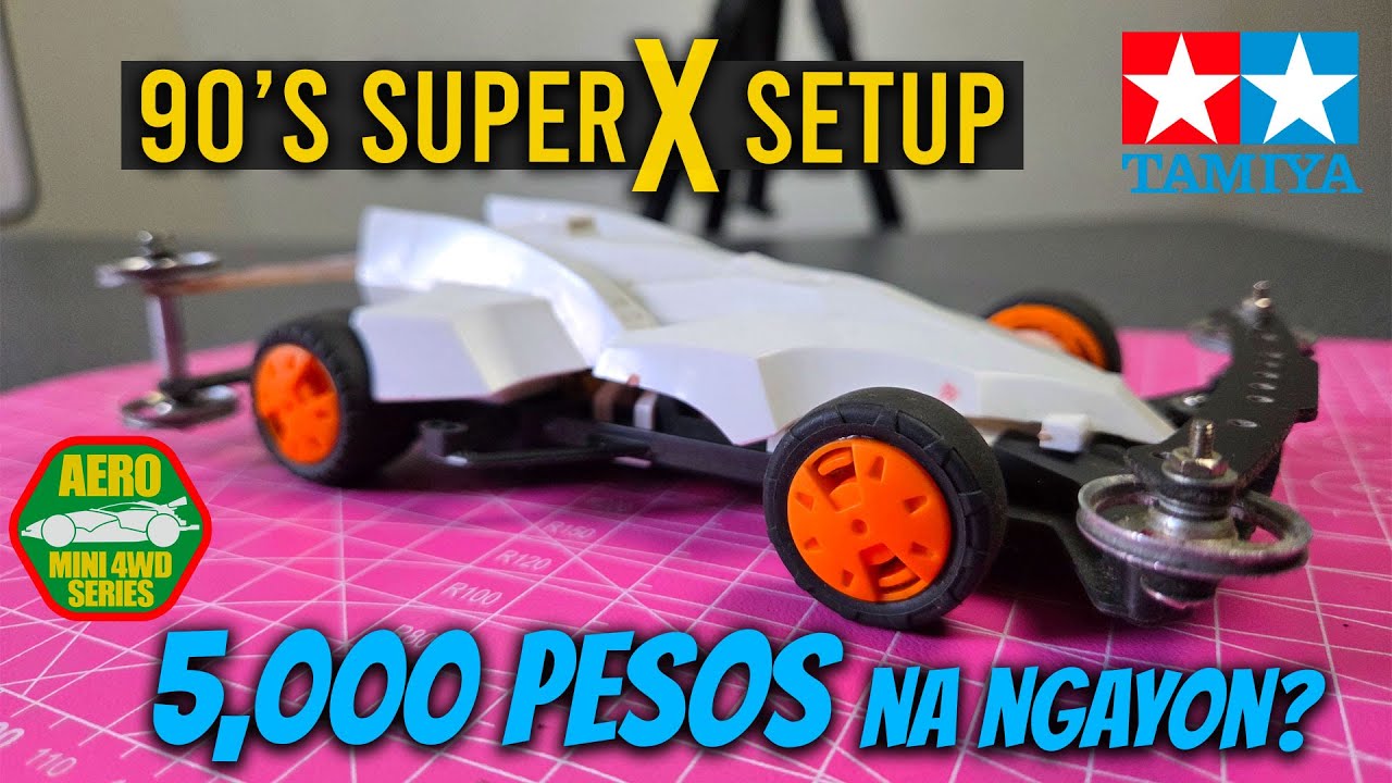 Tamiya Mini4WD - 90's Super X setup UNBELIEVABLE price!
