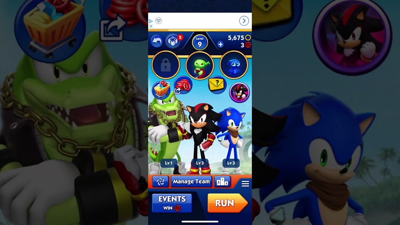 Sonic Dash 2: Shadow and Sonic