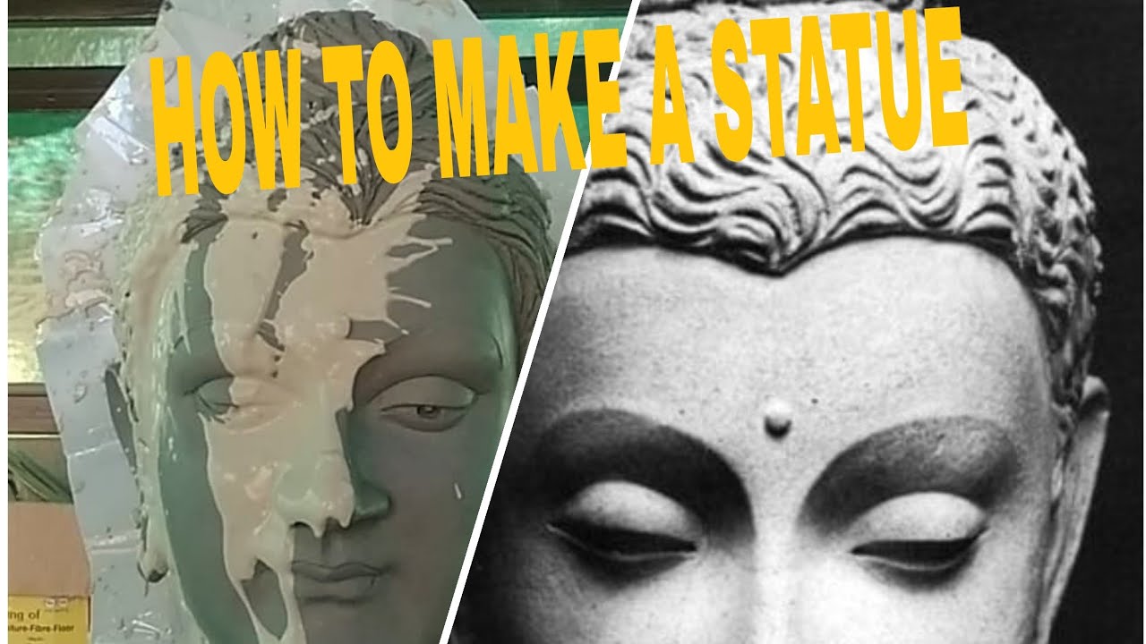 sculpture mold and casting in Fiberglass #buddha #statue  #art