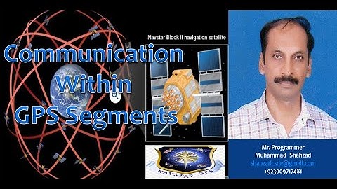 Communication Within  GPS Segments: By Assistant Professor Muhammad Shahzad