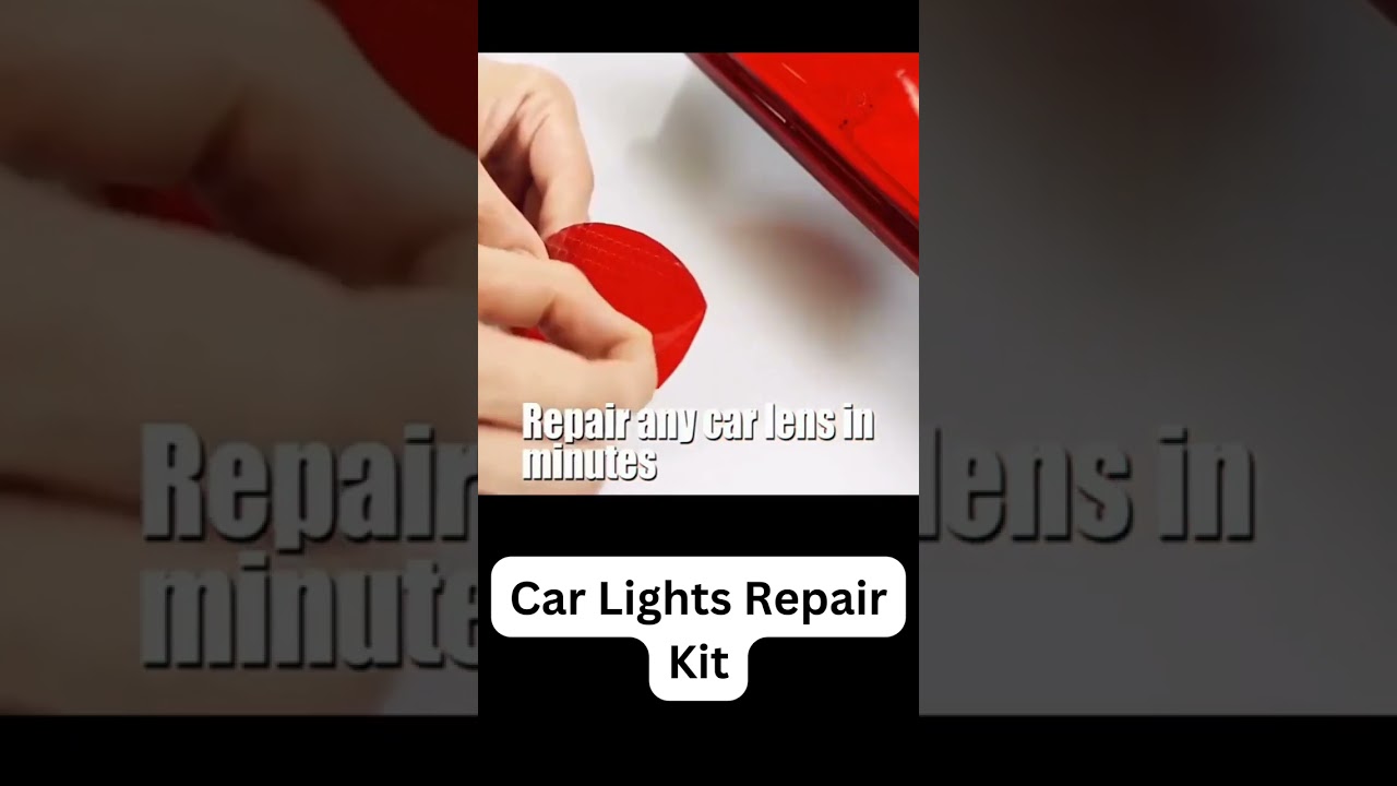 Best Car Lights Repair Kit || 