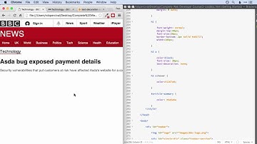 33  CSS Project BBC News Website 3