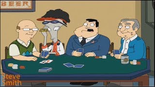 American Dad - Roger and Stan went to play cards