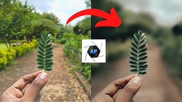 Blur Background In 2 Minutes | After Focus & Lightroom | Mobile Editing