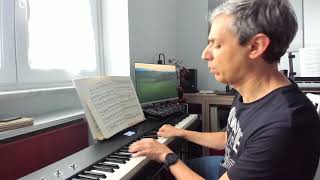 Preludio English Suite A minor BWV 807 - J. S. Bach