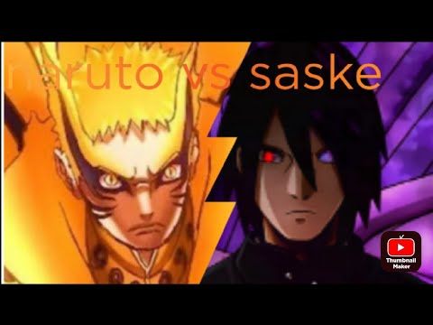 naruto vs saske (bleach vs naruto)
