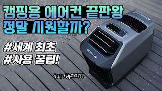 캠핑용 휴대용 에어컨의 끝판왕? 에코플로우 웨이브2 상세리뷰! 사계절 사용이 가능한 캠핑용품!