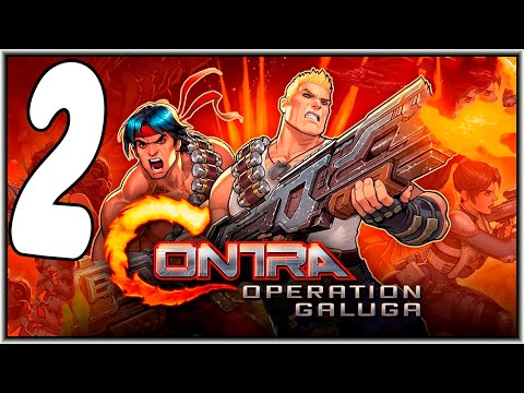 Contra: Operation Galuga - Story Mode - Stage 2 - "Base" - Gameplay No Commentary - Walkthrough