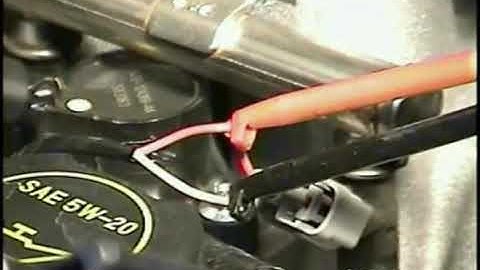 Automobile Fuel Injector Voltage Waveform Analysis