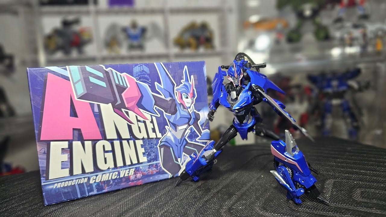 [Review] APC Toys Angel Engine Arcee Comic Version!! - YouTube