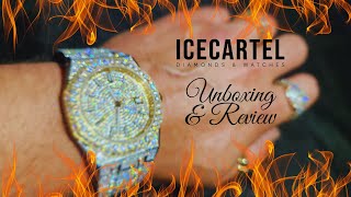 44mm Buss Down AP Style Moissanite Watch from ICECARTEL | Unboxing & Review