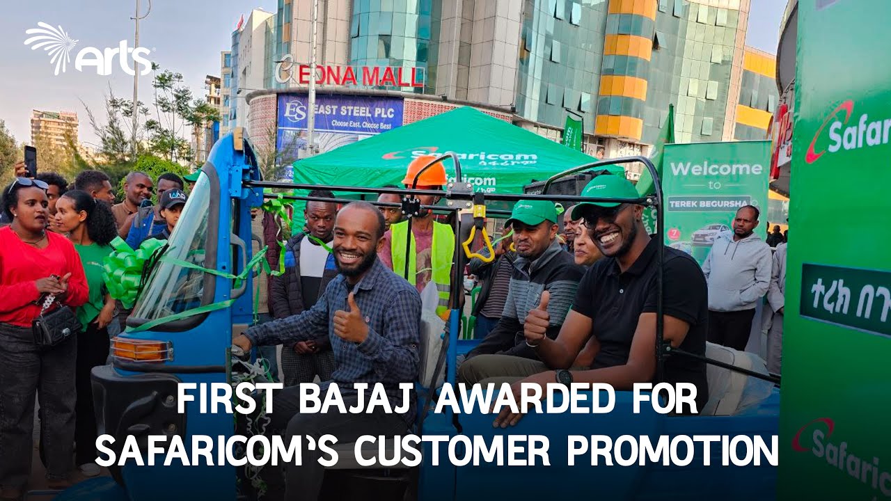 First Bajaj Awarded for Safaricom’s Customer Promotion! - English News @ArtsTvWorld
