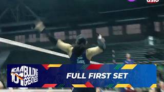 FULL FIRST SET (Finals) - Letran Lady Knights vs Benilde Lady Blazers | NCAA Season 101