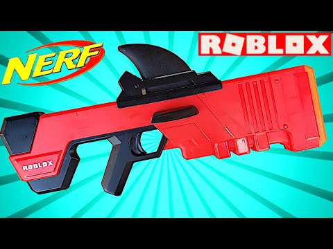 I got my little brother the Mm2 ( Murder Mystery 2 ) SharkSeeker Roblox  Nerf Gun today! He was really happy 😊 and loves it! : r/Nerf