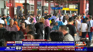 Bandara Soekarno-Hatta Mulai Dipadati Penumpang