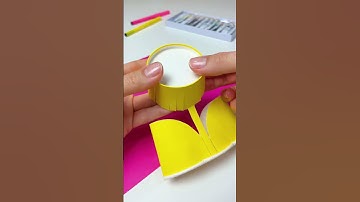 Brighten Your Day with This Paper Cup Sunshine! ☀️