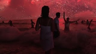 Revelers around the world ring in the New Year
