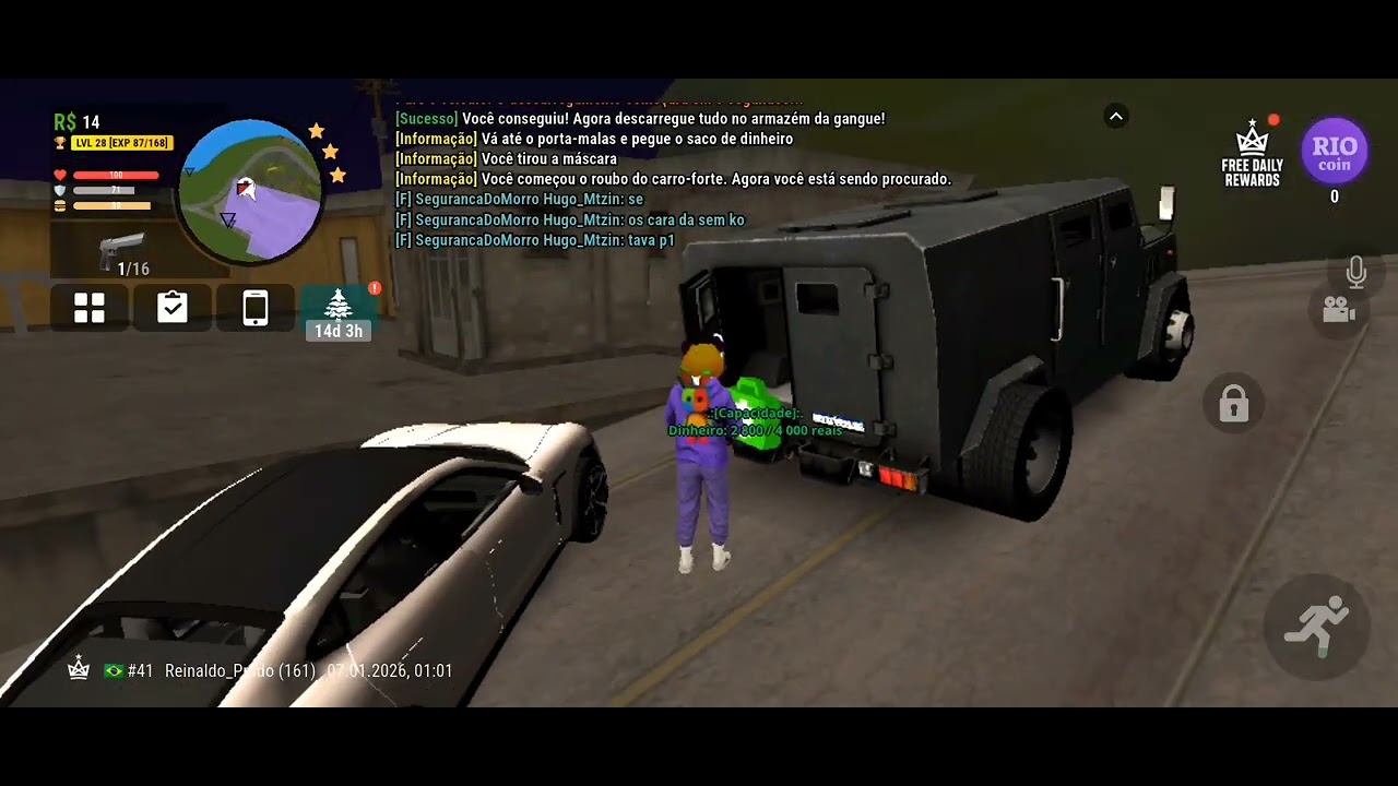 Rio Rise RP, fui preso atoa! Kkkkkkk