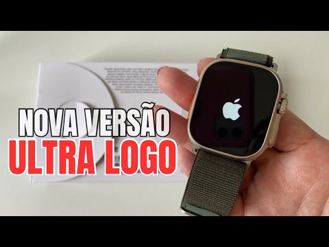 RÉPLICA APPLE WATCH SERIES 8 41MM COM LOGO DA MAÇÃ VERSÃO APP XRUNNING -  UNBOXING REVIEW ✓ 