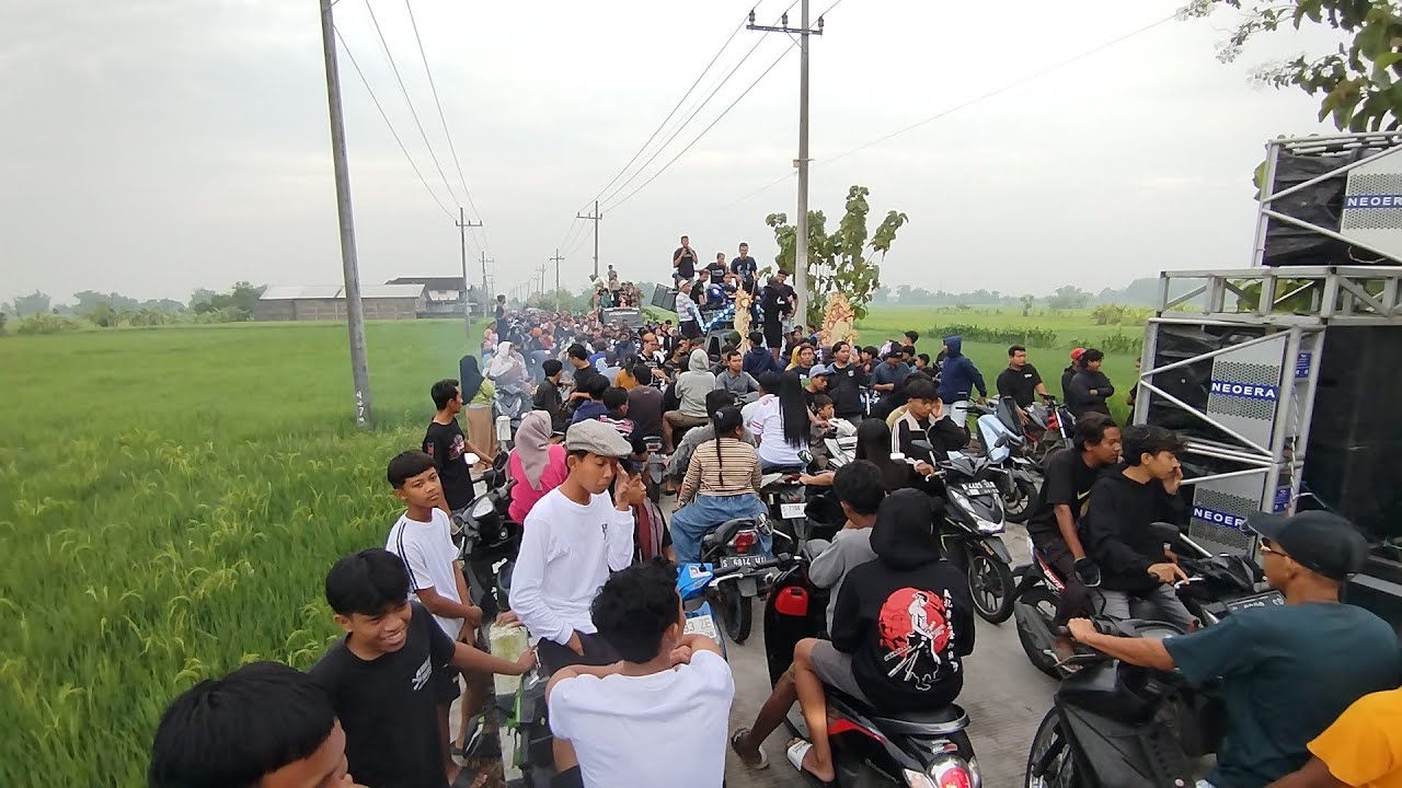SAHUR ON THE ROAD || nggak jadi jam 1 tapi habis subuh tengah sawah 