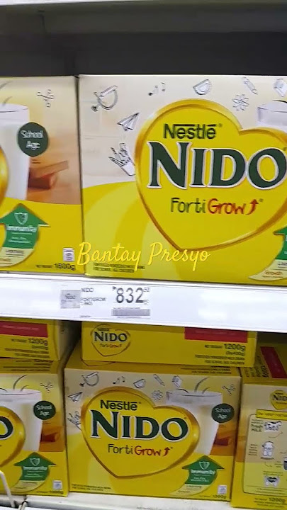 Nido Fortigrow 1.6kg Milk Price #nido #fortigrow #milk #price #bantaypresyo