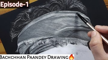 Bachchhan Paandey Drawing🔥 | Detail Drawing Tutorial (Ep-1)