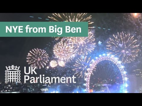 POV: you're a clock mechanic working next to Big Ben on NYE