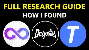 Crypto Research Guide - How to Find Low Cap Gems - Full (FREE) Crypto Course for Beginners