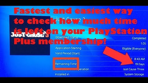 The Fastest And Easiest Way To Check When Your PS PLUS Membership Expires - PS4
