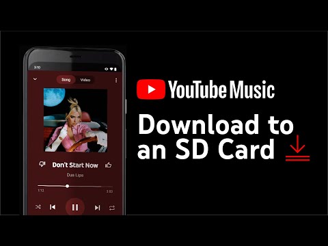 How to download songs to an SD card with YouTube Music