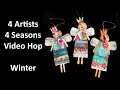 4 Artists, 4 Seasons Video HOP - Collage Angels