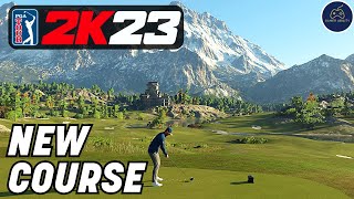 NEW COURSE Mount Hotaka is BEAUTIFUL in PGA TOUR 2K23!