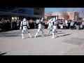 Dancing storm troopers